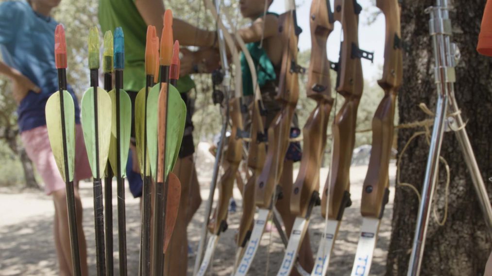Materiales tiro con arco campamento Alfredo Rivas 02