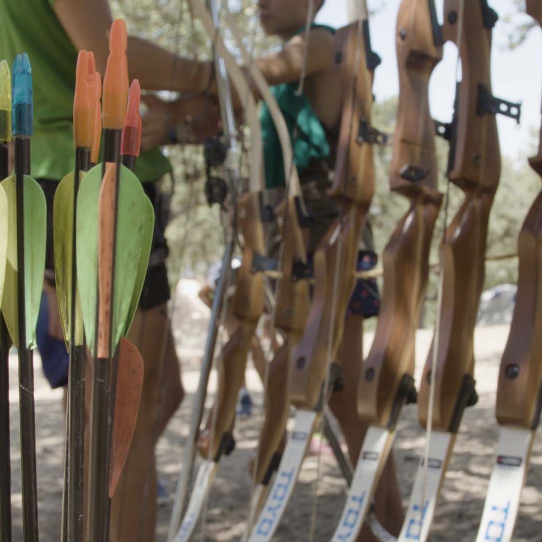 Materiales tiro con arco campamento Alfredo Rivas 02