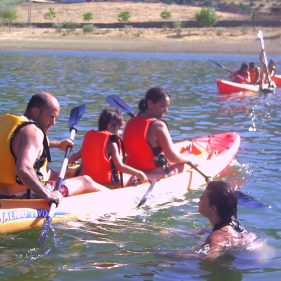 Actividad kayak monitor instrucciones