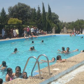 Actividad de agua piscina